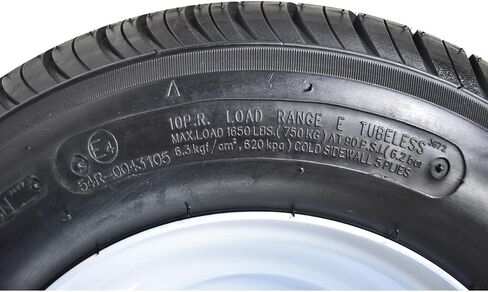 2PK RVPunk 20.5x8-10 TRAIN PIAS مع 10 "عجلة - 5 في 4-1/2" - نطاق التحميل هـ in Kuwait