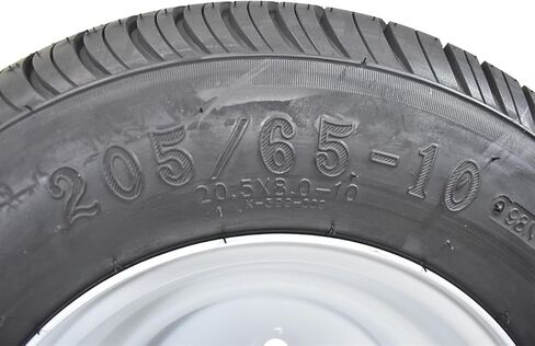 2PK RVPunk 20.5x8-10 TRAIN PIAS مع 10 "عجلة - 5 في 4-1/2" - نطاق التحميل هـ in Kuwait