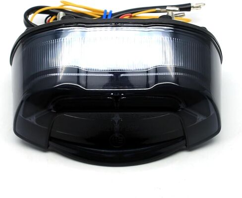 MZS Motorcycle Tail Light, LED Integrated Turn Signal Blinker Brake Taillight Smoke Compatible with CBR650R 2019-2022 | CB650R 2019-2022 | CB300R 2018-2021 in Kuwait