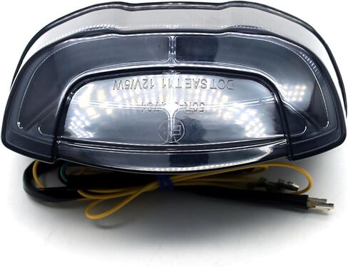 MZS Motorcycle Tail Light, LED Integrated Turn Signal Blinker Brake Taillight Smoke Compatible with CBR650R 2019-2022 | CB650R 2019-2022 | CB300R 2018-2021 in Kuwait