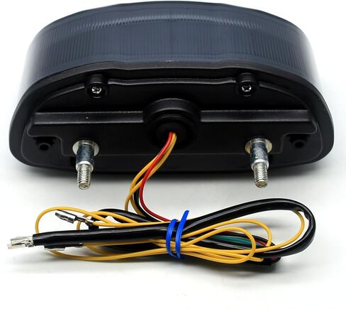 MZS Motorcycle Tail Light, LED Integrated Turn Signal Blinker Brake Taillight Smoke Compatible with CBR650R 2019-2022 | CB650R 2019-2022 | CB300R 2018-2021 in Kuwait