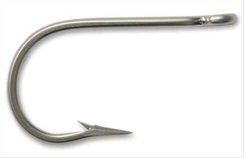 خطاف قصير من الفولاذ المقاوم للصدأ من Mustad 7732 Big Game Southern and Tuna (عبوة من 10 قطع)، مقاس 10/0 in Saudi Arabia