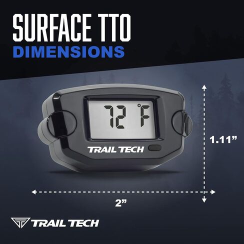 Trail Tech 742-EF4 TTO Digital Digital Gauge 7mm Clasiator Fin Sensor in Kuwait