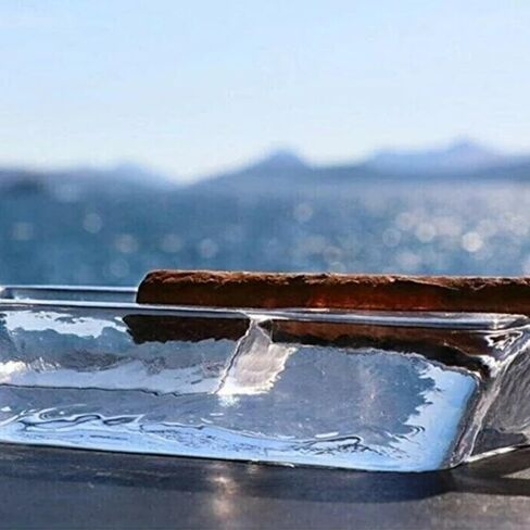 سجائر سجائر كبيرة للزجاج الزجاجي ، صينية رماد متميزة في الهواء الطلق للفناء in Saudi Arabia