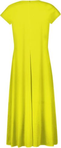 نساء الصيف Maxi Dress v الرقبة فضفاضة تناسب الأكمام القصير يوميا تدفق خط فساتين الزفاف ثوب غير رسمي 2025 in Kuwait