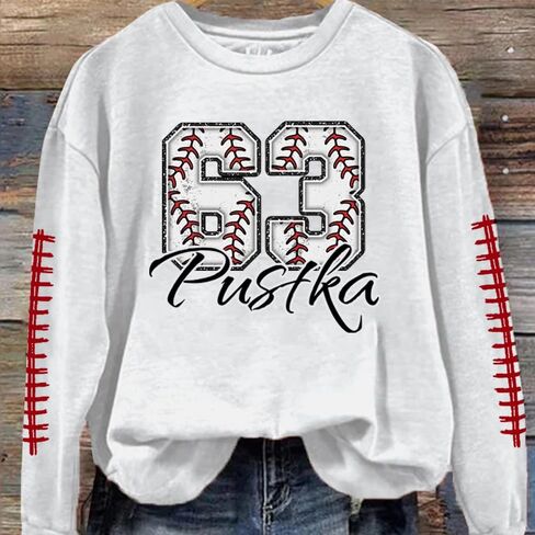 قمصان بيسبول مخصصة للنساء ، قميص عدد البيسبول ، قميص لاعب البيسبول ، قميص أمي البيسبول ، قميص يوم اللعبة in Kuwait