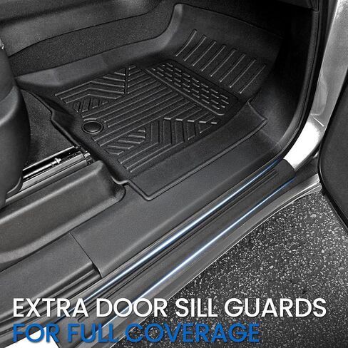 Cargo Mat Backrest Mats for 2021-2024 2025 Chevrolet Chevy Suburban/GMC Yukon XL SUV Car Mat Accessories, All Weather TPE Trunk Cargo Liner for LT Z71 RST (Cargo Mat+3rd Row Backrest Mat) in Kuwait