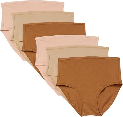 Pact Women's High Cut Brief 6-Pack in Saudi Arabia