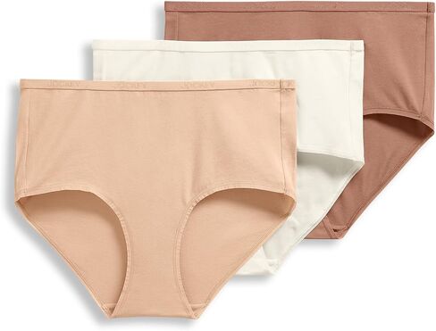 Jockey Women Women Intelder Cotton Stretch Logo Modern - 3 Pack in Kuwait