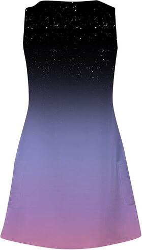 فساتين صيفية للسيدات 2025 فضفاضة الخامس من الرقبة أكمام Sundresses تغطية ملابس السباحة مع جيوب in Saudi Arabia