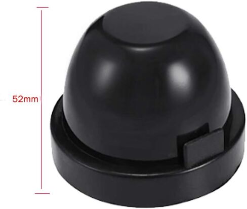 80mm Rubber Seal Light Housing Cap Headlight Dustcover,H4 Headlight Dust Cover Housing Cap for Honda for Toyota for VW for Kia for Nissan for Hyundai for Ford etc,Pack of 2 in Saudi Arabia
