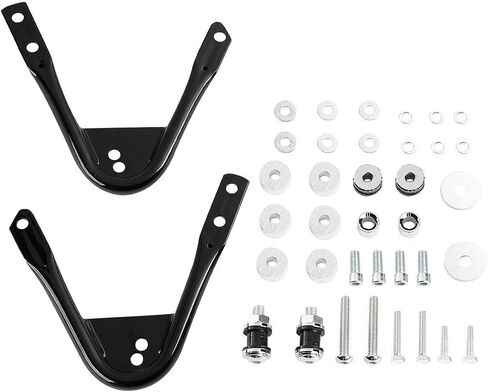 TCMT Detachable Docking Hardware Kit Mount Fits For Harley Touring Road King Road Glide Street Glide Electra Glide 1997-2008 in Saudi Arabia
