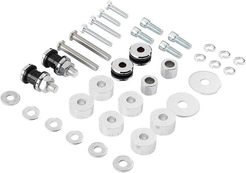 TCMT Detachable Docking Hardware Kit Mount Fits For Harley Touring Road King Road Glide Street Glide Electra Glide 1997-2008 in Saudi Arabia
