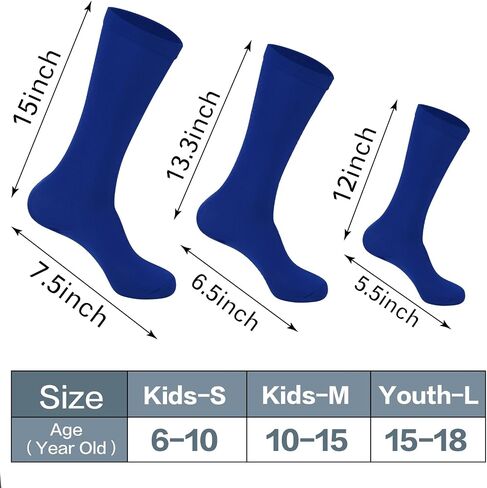 Teen Youth Baseball Socks Boys Teens Softball Socks and Belt Set for Baseball,Soccer.(1 Sock with 1 Belt). in Saudi Arabia