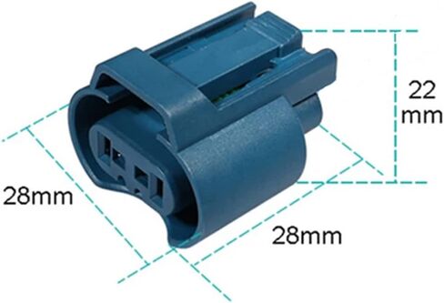 BlyilyB 4-Pack 9005 9006 HB3 HB4 Male Adapter Wiring Harness Sockets Wire Connector in Kuwait
