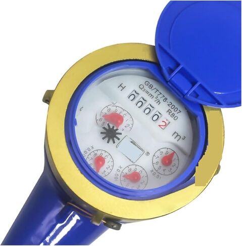Water Meter Digital flowmeter DN15 Water Meter Heavy Duty Brass Flow Measure Tap Cold Water Meter Home Garden Wet Table Measuring Tools Water Measurement in Saudi Arabia