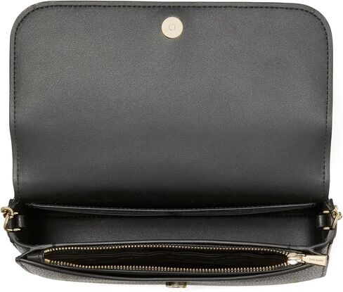 محفظة Kate Spade New York النسائية من الجلد Ava Pebbled بسلسلة قلابة، رق، يمكن حملها مقاس 20 بوصة in Kuwait
