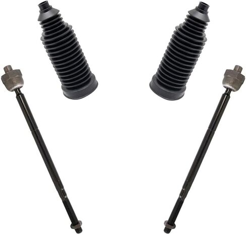Wajir Front Inner Tie Rods مع أحذية رف التوجيه لـ RAM 1500 2013-2018 4 قطعة WJR1397 in Kuwait