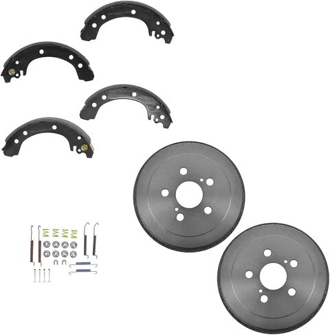 Brake Shoe Drum & Hardware Rear Kit Set for 03-08 Toyota Corolla in Saudi Arabia