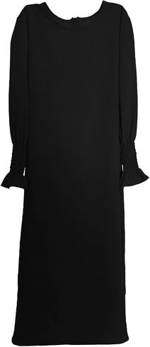 Muslim Dress for Girls Islamic Prayer Abaya Long Sleeve Chiffon Kaftan Robe Maxi Dresses Kids Ramadan Dubai Outfit in Kuwait