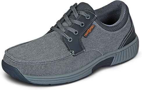 Orthofeet Men's Orthopedic Porto Canvas Casual Shoes in Saudi Arabia