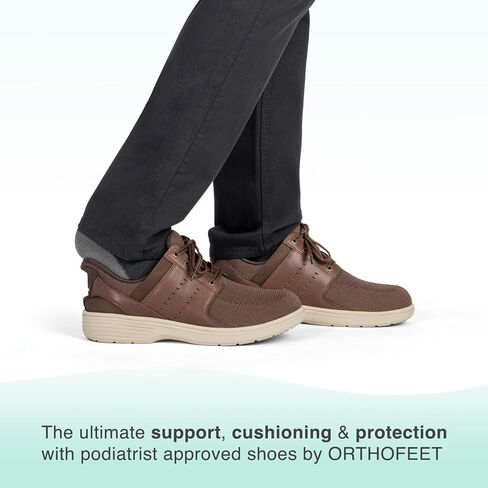 Orthofeet Men's Orthopedic Siron Hands-Free Casual Shoe in Saudi Arabia