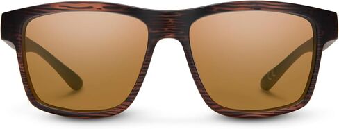 Suncloud A-Team Polarized Sunglasses, Burnished Brown/Polarized Brown,One Size in Saudi Arabia