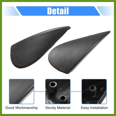 1 Pair Front Left and Right Mirror Corner Triangle Fender Cover Rearview Triangle Trim Panel for Nissan Versa 1.6L at Sedan S 96318-3BA0A 96319-3BA0A Vehicle Components in Saudi Arabia
