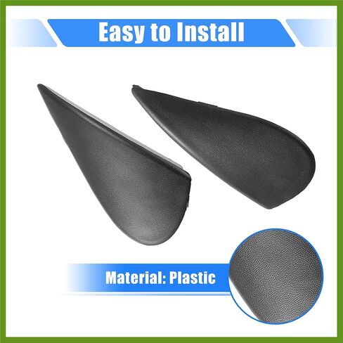 1 Pair Front Left and Right Mirror Corner Triangle Fender Cover Rearview Triangle Trim Panel for Nissan Versa 1.6L at Sedan S 96318-3BA0A 96319-3BA0A Vehicle Components in Saudi Arabia