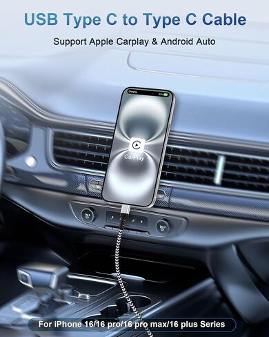 USB-C and Lightning 2-in-1 Multi-Charging Cable, Android USBC to USB C Cord, Apple Type C to Lightning Wire for iPhone 15 Pro Max 14 13 12, Samsung Galaxy S24 Ultra, Google Pixel 8 Auto Car Cord in Saudi Arabia