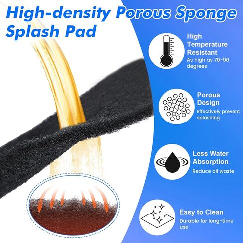 2pcs مقلاة تصريف الزيت ، 4 مساءً 12 "× 12" وسادة رش لأقواس الزيت ، مجموعة عموم تصريف النقل لسوائل السيارات ، سائل ناقل الحركة ، سائل التبريد ، منظف الفرامل (2.64 جالون) in Saudi Arabia