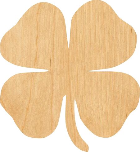 Clover 2 ليزر قطع الخشب شكل الحرف - 4 بوصات in Saudi Arabia