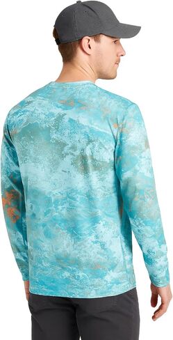 RealTree Xtreme قمصان الصيد Camo | UPF 50 UV Protection 4 Way Trughable Long Sleeve Usisex Crewneck Tee in Kuwait