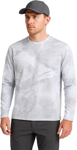 RealTree Xtreme قمصان الصيد Camo | UPF 50 UV Protection 4 Way Trughable Long Sleeve Usisex Crewneck Tee in Kuwait