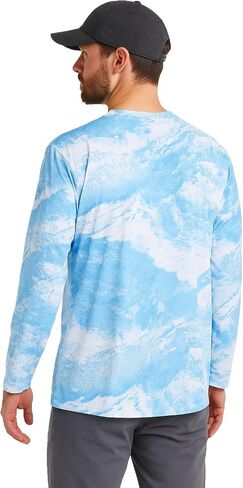RealTree Xtreme قمصان الصيد Camo | UPF 50 UV Protection 4 Way Trughable Long Sleeve Usisex Crewneck Tee in Kuwait
