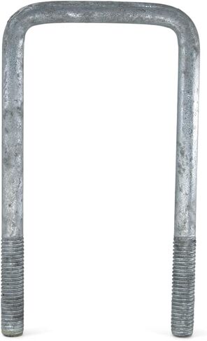 Sturdy Built Galvanized Trailer U-Bolt 1/2 inch x 3 inch x 6 5/16 inch with Hardware - Set of 2 in Saudi Arabia