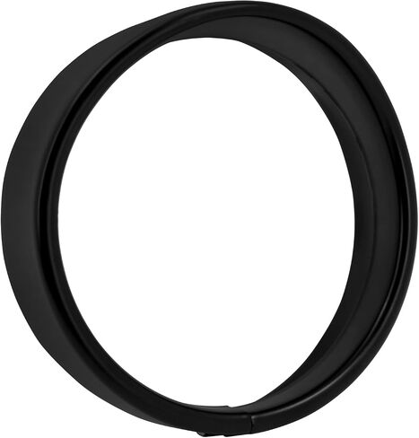 HDBUBALUS 5.75 Inch Visor Headlight Trim Ring 5 3/4" Head Lamp Decorative Ring Fit for Harley Sportster 883 1200 Forty Eight Dyna Softail Chrome 1 Pc in Saudi Arabia