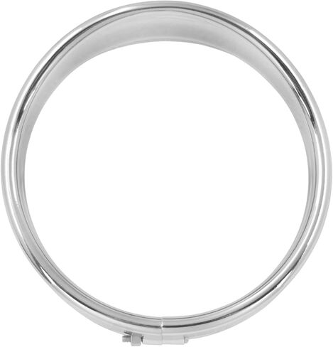 HDBUBALUS 5.75 Inch Visor Headlight Trim Ring 5 3/4" Head Lamp Decorative Ring Fit for Harley Sportster 883 1200 Forty Eight Dyna Softail Chrome 1 Pc in Saudi Arabia