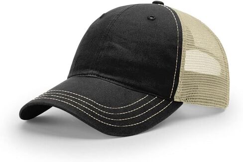 Richardson 111 و 111P غسول الثياب مغسولة ملائمة قابلة للتعديل Snapback Cap | OSFM | حزمة السائبة المتاحة in Kuwait