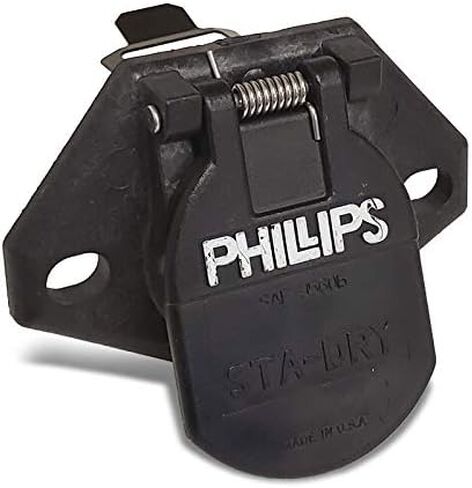 Phillips 16-726 7-Way Havy Duty STA-Dry 2-Hole Bullet w/Locking Clip Socket in Saudi Arabia