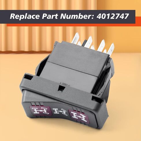 4012747 AWD Dash Switch 7Pin Rocker Button Replacement for Polaris for Ranger 400 500 570 800 900 1000 for XP 900 for XP 800 for Crew for Brutus All Wheel Drive Switch in Saudi Arabia