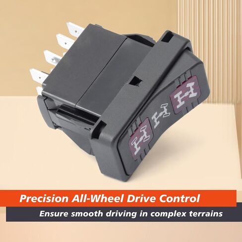 4012747 AWD Dash Switch 7Pin Rocker Button Replacement for Polaris for Ranger 400 500 570 800 900 1000 for XP 900 for XP 800 for Crew for Brutus All Wheel Drive Switch in Saudi Arabia