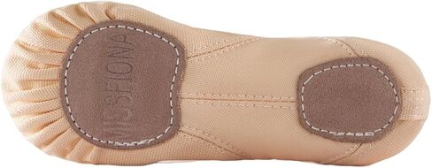 missfiona Girls Pink Ballet Shoes Toddler Canvas Ballet Slippers Dance Shoes for Boys/Little Kid/Big Kid/Women in Kuwait