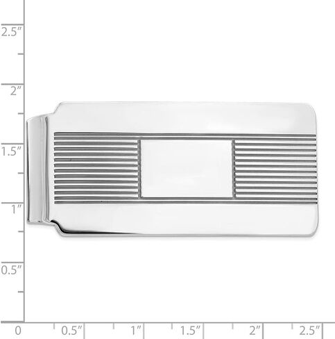 Diamond2Deal 925 Clip Money Silver Clip للرجال in Saudi Arabia