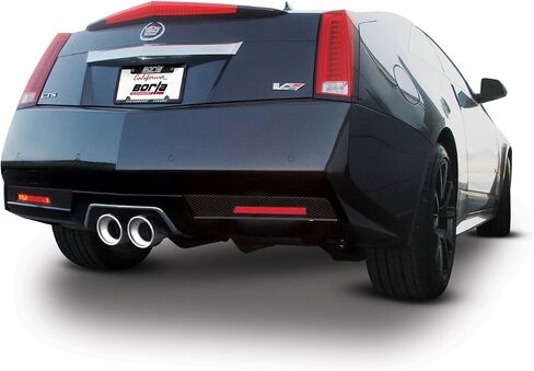 BORLA 11823 Axle-Back Performance Exhaust System for 2011-2015 Cadillac CTS-V Coupe 6.2L V8 Automatic/Manual Transmission Rear Wheel & All Wheel Drive 2 Door. in Saudi Arabia