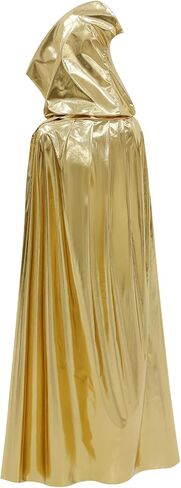 TOONRAIN Adult Cloak Men Women Golden Halloween Dress up Costume Foil Stamping Strap Cape in Saudi Arabia