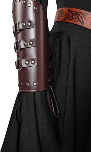 5 Pcs Women Renaissance Hood Dress Set Medieval Costume for Casual Wear Cosplay in Kuwait