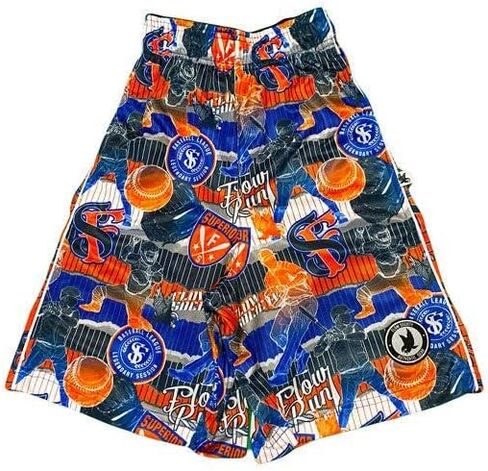 Flow Society Flow Baseball League Boys Short | Boys LAX Shorts | Lacrosse Shorts for Boys | Kids Athletic Shorts for Boys in Saudi Arabia