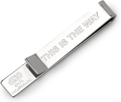 Mandalorian Hidden Message "This Is The Way" Tie Bar in Saudi Arabia