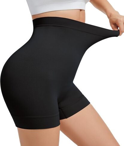 Shapewear Shorts for Women Tummy Control Butt Lifting High Waisted Body Shaper Thigh Slimmer for Under Dresses in Saudi Arabia